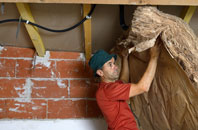 Nuthampstead tapered roof insulation